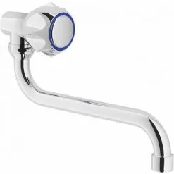 NOBILI Robinet Lavabo Mural Bec Mobile NUOVA FLORA - CHROME