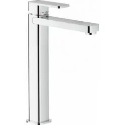 Mitigeur Lavabo Haut Nobili Loop LP90128/2CR | Chromé - Vidage Clic Clac 1"1/4 - Chromé