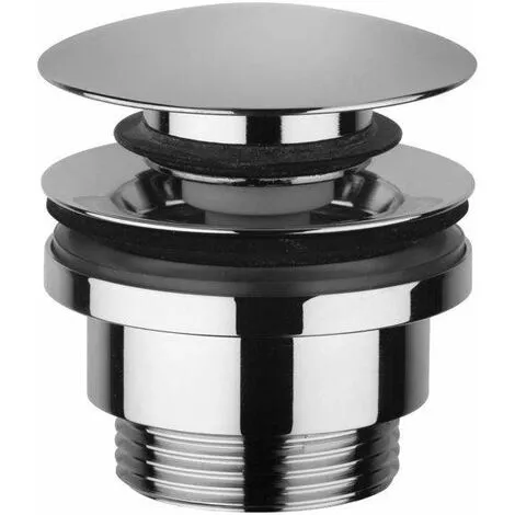 Mitigeur Lavabo Haut Nobili Loop LP90128/2CR | Chromé - Vidage Clic Clac 1"1/4 - Chromé 3 Mitigeur Lavabo Haut Nobili Loop LP90128/2CR | Chromé - Vidage Clic Clac 1"1/4 - Chromé – Image 3