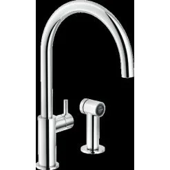 Mélangeur D'évier De Cuisine Avec Douche Extractible Nobili Side CU96600CR | Chromé - Chromé