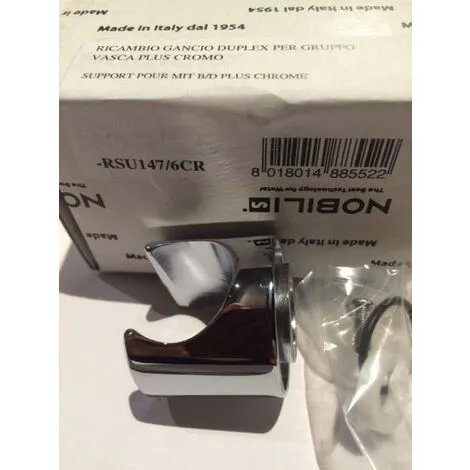 Remplacement Crochet Duplex Pour Le Bain Plus Nobili RSU147/6CR | Chromé - Chromé 2 Remplacement Crochet Duplex Pour Le Bain Plus Nobili RSU147/6CR | Chromé - Chromé – Image 2
