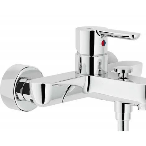 Mitigeur Baignoire Avec Complet Douche Nobili ABC AB87110CR | Chromé - Chromé 2 Mitigeur Baignoire Avec Complet Douche Nobili ABC AB87110CR | Chromé - Chromé – Image 2