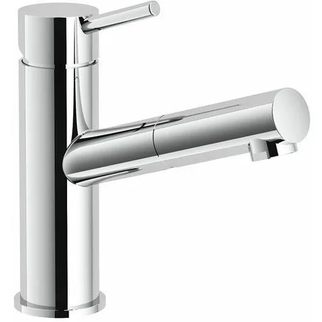 NOBILI Mitigeur Lavabo LIVE Avec Douchette - Chromé 1 NOBILI Mitigeur Lavabo LIVE Avec Douchette - Chromé