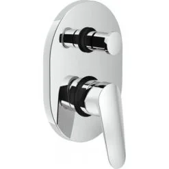 Nobili Mitigeur De Douche Encastré Avec Inverseur Série Blues BS101100CR | Chromè