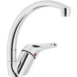 Nobili Mitigeur évier Monocommande En Laiton Chromé Hera HE24113CR | Chromè