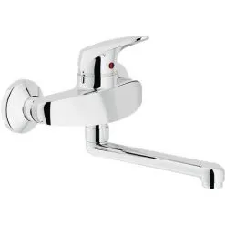 Nobili Mitigeur Monocommande Mural Pour évier Hera H547115CR | Chromè