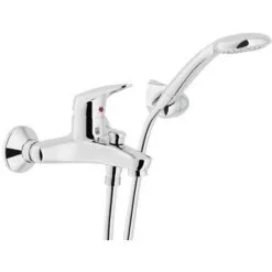 Nobili Mitigeur Monocommande De Baignoire Mural Avec Douchette Série Hera H547110CR | Chromè