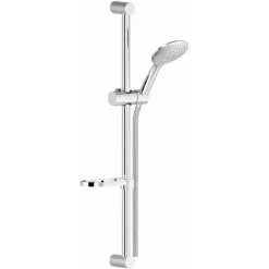 Barre De Douche Avec Bouton De Sélection Nobili AD140/67CR | Chromé - Chromé