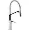Mitigeur D'évier De Cuisine Avec Douche Réglable Nobili Heron HR125300CB | Chrome - Noir - Chrome - Noir
