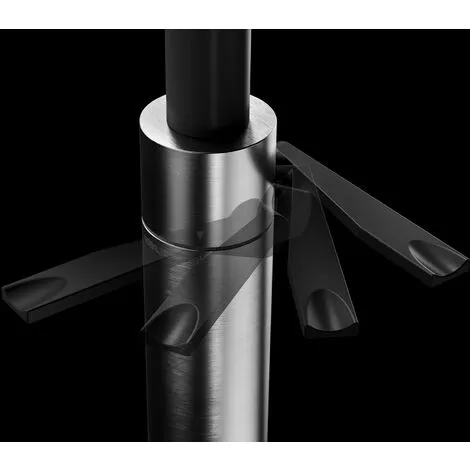 Mitigeur D'évier De Cuisine Avec Douche Réglable Nobili Heron HR125300CB | Chrome - Noir - Chrome - Noir 3 Mitigeur D'évier De Cuisine Avec Douche Réglable Nobili Heron HR125300CB | Chrome - Noir - Chrome - Noir – Image 3