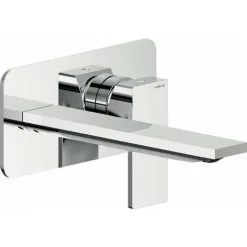 Partie Extérieure Mitigeur Lavabo Mural Avec Bec 20 Cm Nobili Seven SE124198/1CR | Chromé - Chromé