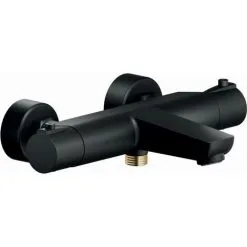 Mitigeur Mural Bain-douche NOBILI Thermostatique - Noir - VV103010/1BM - Chrome