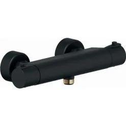 Mitigeur Mural Douche NOBILI Thermostatique - Noir - VV103030BM - Noir