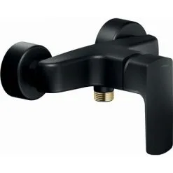 Mitigeur Mural Douche NOBILI Monocommande - Noir - VV103130BM - Noir