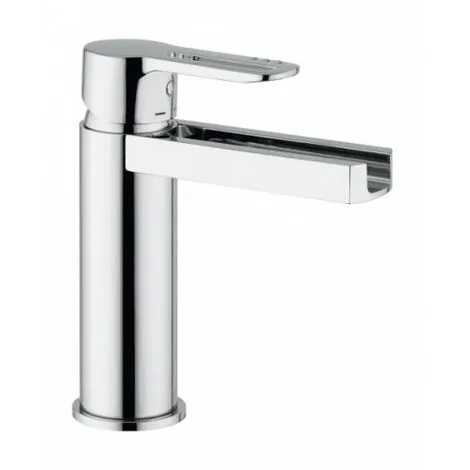 NOBILI Mitigeur De Lavabo Monocommande NEW ROAD Avec Bec Cascade Chromé 1 NOBILI Mitigeur De Lavabo Monocommande NEW ROAD Avec Bec Cascade Chromé