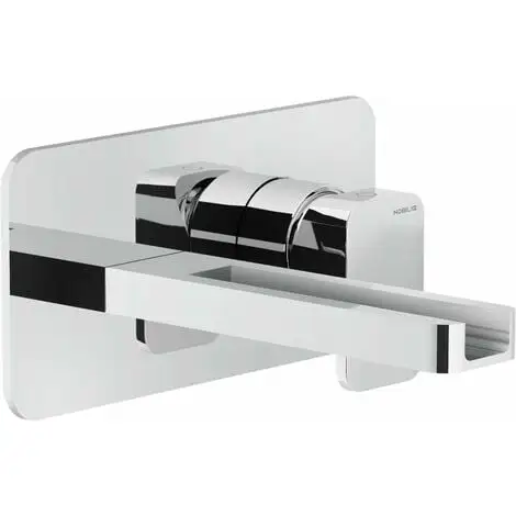 Mitigeur Lavabo-vasque Encastré A Cascade Nobili Loop LPC90198/1CR | Chromé - 200 Mm - Chromé 1 Mitigeur Lavabo-vasque Encastré A Cascade Nobili Loop LPC90198/1CR | Chromé - 200 Mm - Chromé