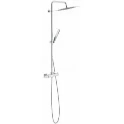 NOBILI Colonne De Douche LEAF SHOWER Pomme De Douche 300x300 Mm - Chromé