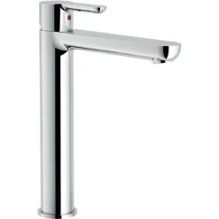 Nobili ABC Mitigeur Monocommande Lavabo Rehaussé ECO, Chrome (ABE87128/2CR)