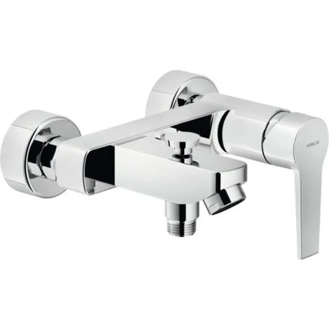 NOBILI Mitigeur Baindouche Capri Mural Chromé - Chromé 1 NOBILI Mitigeur Baindouche Capri Mural Chromé - Chromé