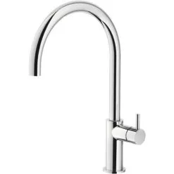 NOBILI Mitigeur Dévier Cucci Bec Haut Chromé - Chromé