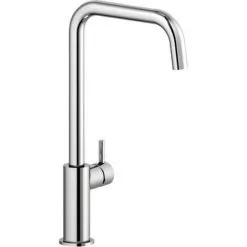 NOBILI Mitigeur Dévier Cucci Bec Haut Carré Chromé - Chromé