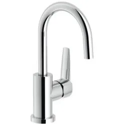 NOBILI Mitigeur De Lavabo Mood Haut Chromé Avec Vidage Push - Chromé