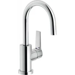 NOBILI Mitigeur De Lavabo Capri Bec Haut Chromé - Chromé