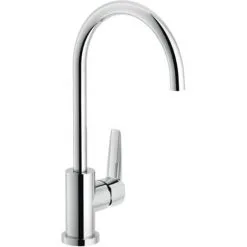 NOBILI Mitigeur Dévier Mood Bec Haut Chromé - Chromé