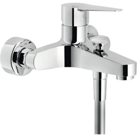 NOBILI Mitigeur Baindouche Mood Mural Chromé - Chromé 1 NOBILI Mitigeur Baindouche Mood Mural Chromé - Chromé