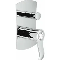 Mitigeur De Douche Encastrable Avec Déviateur Nobili Sofì SI98100/ECR | Chromé - 2 Sorties - Chromé