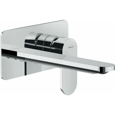 Miscelatore Lavabo PareteMitigeur Lavabo Mural Chromé Avec Bec De 20 Cm Nobili Yoyo YO126198/1CR | Chromé - Chromé 1 Miscelatore Lavabo PareteMitigeur Lavabo Mural Chromé Avec Bec De 20 Cm Nobili Yoyo YO126198/1CR | Chromé - Chromé