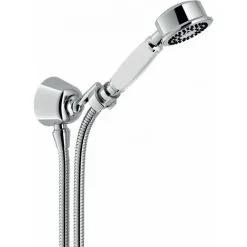 Ensemble De Douche Antique Avec Raccord D'eau Chromé Nobili AD143/7CR | Chromé - Chromé