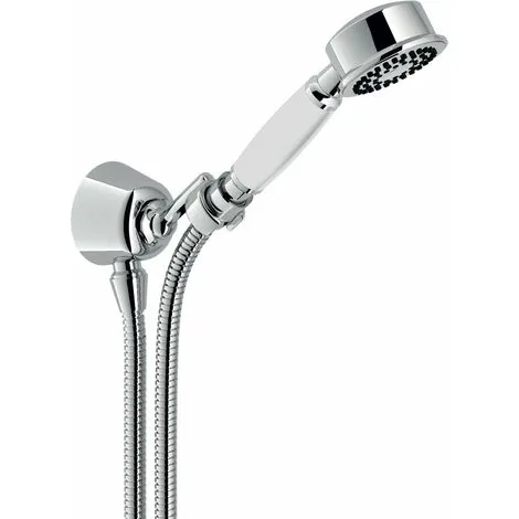 Ensemble De Douche Antique Avec Raccord D'eau Chromé Nobili AD143/7CR | Chromé - Chromé 1 Ensemble De Douche Antique Avec Raccord D'eau Chromé Nobili AD143/7CR | Chromé - Chromé