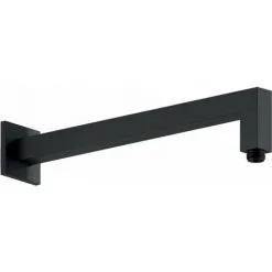 Bras De Douche Mural 350 Mm De Long Noir Mat Nobili AD138/24BM | Noir Mat - Noir Mat