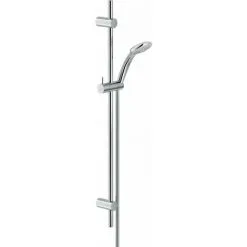 Barre De Douche Avec Support De Douche Coulissant Nobili AD140/39CR | Chromé - Chromé