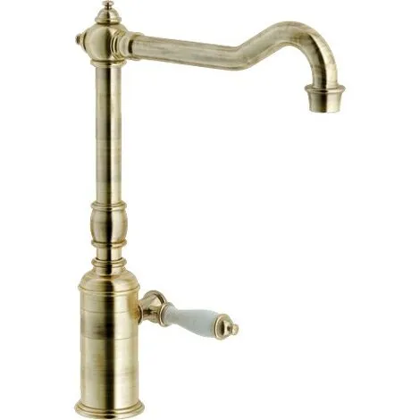Mélangeur D'évier De Cuisine De Style Rétro Finition Bronze Nobili Charlie CH75113BR | Bronze - Bronze 1 Mélangeur D'évier De Cuisine De Style Rétro Finition Bronze Nobili Charlie CH75113BR | Bronze - Bronze