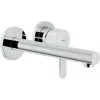 Mitigeur Lavabo Mural Sans Plaque Nobili Abc AB87199/1CR | Chromé - Chromé