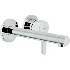 Mitigeur Lavabo Mural Sans Plaque Nobili Abc AB87199/1CR | Chromé - Chromé