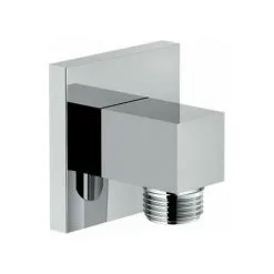 Raccord D'eau En Laiton Modèle Carré Nobili AD150/3CR | Chromé - Chromé