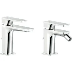 Ensemble Mitigeur Lavabo Et Bidet à économie D'énergie Nobili Seven SEVEN1CR