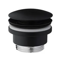 Mitigeur De Bidet à Double Commande En Finition Noire Mate Nobili Lira LR116219/2BM | Vidage Clic Clac 1"1/4 - Velours Noir - Velours Noir -France NOBILI Soldes Boutique 7353764 3