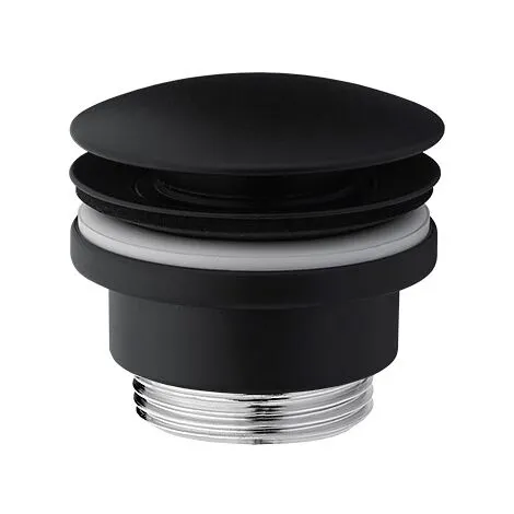 Mitigeur Lavabo à Double Levier 472 Mm De Haut Noir Mat Nobili Lira LR116228/2BM | Vidage Clic Clac 1"1/4 - Velours Noir - Velours Noir 3 Mitigeur Lavabo à Double Levier 472 Mm De Haut Noir Mat Nobili Lira LR116228/2BM | Vidage Clic Clac 1"1/4 - Velours Noir - Velours Noir – Image 3